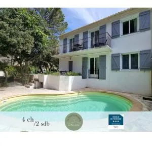L'élégance Provençale 4ch piscine et clim - 圣卡纳
