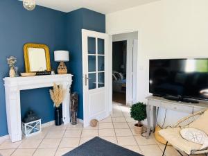 Maisons de vacances Le 4 Maison de charme proche de la plage wifi : photos des chambres