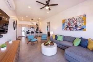 Modern Beachfront Residence with Resort Amenities