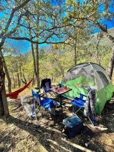 Camping en la Sierra de Arteaga - Mesa de las Tablas