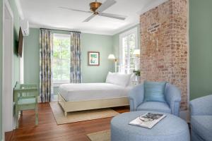 Queen Room with Balcony room in The Cuthbert House Inn Bed and Breakfast - Adult Only