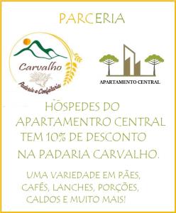 Apartamento Central 3 Centro Cunha