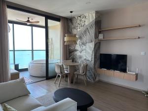 503 Edge芭提雅25层正海景大二房二厅二卫, 沙滩+步行街+购物中心