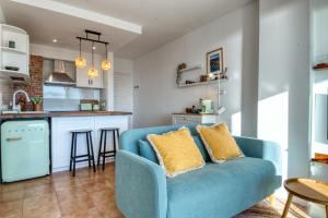 Apartamento de lujo con vistas al mar, a dos minutos de la playa