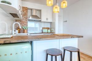 Apartamento de lujo con vistas al mar, a dos minutos de la playa