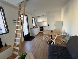 Maisons de vacances Maison neuve avec Mezzanine : photos des chambres