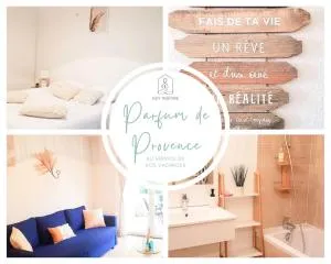 Parfum de Provence, terrasse, centre-ville, parking privé - Cotignac