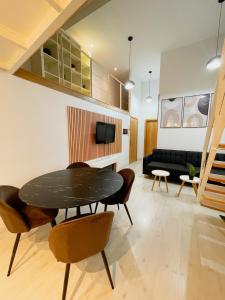 Carretas dúplex interior