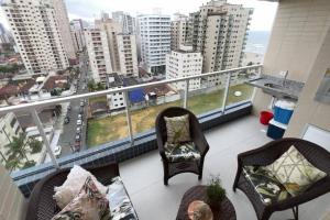 Apto na Praia Grande Vista Mar