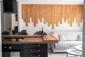 Studio cabine Au Loup Blanc avec vue Mont Blanc - Mémontel