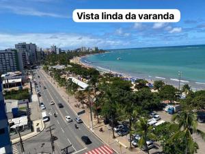 Exclusividade com vista incrível à beira-mar na praia de pajuçara dois quartos - Apto 901