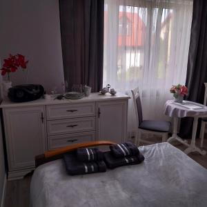 Pokoje gościnne Słupy Olsztyn - parking