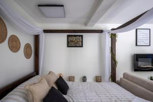 Appartements Honey Moon - studio romantique Jacuzzi et ecran cinema : photos des chambres