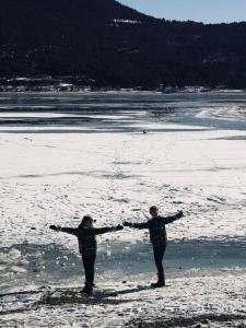 Chalet vue imprenable sur lac et pistes