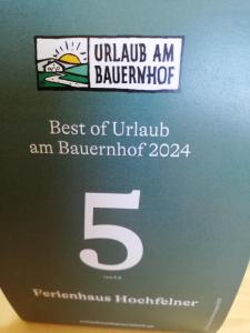 Ferienhaus Hochfelner