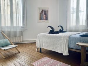 Maisons de vacances Les 3 Graces, Cayeux-sur-mer, agreable maison : photos des chambres