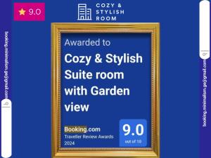 Cozy & Stylish Suite room with Garden view
