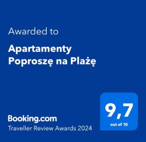 Apartamenty Poproszę na Plażę