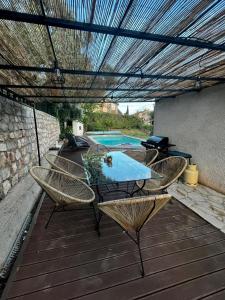 Villa provençale - piscine-calme