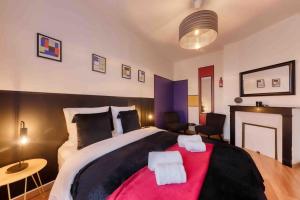 Appartements Le Doesburg - studio entre Paris & Fontainebleau : photos des chambres