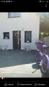 Lawendowy Domek nad jeziorem Szteklin