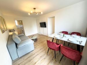 Messe-Apartment für 5 Gäste mit Balkon und Lift