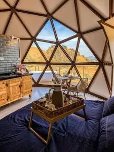 Domo Geodésico - Entre Chalés - Pet Friendly - Teodoros