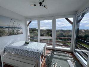 Panorama dEXCEPTION sur Domaine Naturel Protégé et la Mer proche centre La Crête des Dunes Maison complète ou APT uniquement