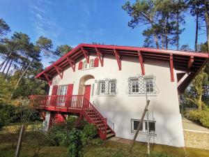 Maisons de vacances Maison Landaise familiale 10 pers au coeur de la foret : photos des chambres