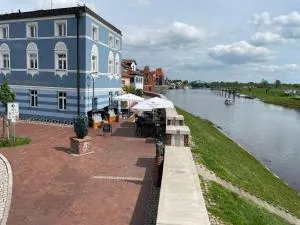 Pension zum goldenen Anker direkt an der Elbe - Kuhberg