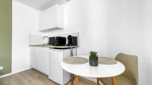 Appartements Homey Pistachio - Joli Studio/Proche Vitam Parc : photos des chambres