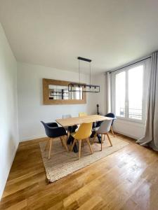 Appartements Appartement chaleureux et lumineux en plein centre, a 10 min du RER : photos des chambres