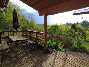 Maisons de vacances Cosy bright wooden house in Ariege mountains : photos des chambres