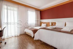 HOTEL & SUÍTES CORAÇAO DA FARIA LIMA , CONFORTO para SEUS HÓSPEDES, CAMA, KING SIZE ,