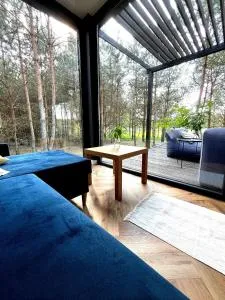 Przeszklony Tiny House w Lesie - Magnuszew