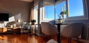 Vistas a la ria y garaje en el Castro, centro Vigo