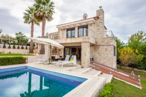Perfect view Villa Deny with 6 bedrooms and heated pool