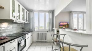 Appartements Homey Angel - Recemment renove, proche centre, parking gratuit : photos des chambres
