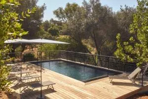 Agréable villa vue mer avec piscine Sagone - 萨戈内