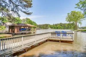 Milledgeville Home with Game Room and Private Dock! - Meriwether