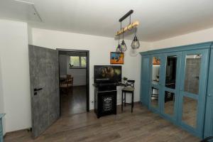 Stylish new "PLAYGROUND" flat with Bondage Cross & Private fitness in new family house