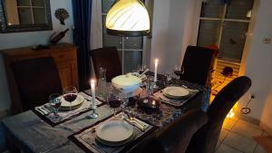 Ferienhaus Ebert, Top-Ausstattung mit Garten, Terrasse & Wall-Box bei Dinkelsbühl