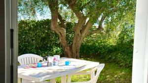 Palme 10 - Marcelli, bilocale con doppio giardino, Residence Le Palme