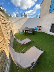 Appartements Appartement T2 avec jardin : photos des chambres