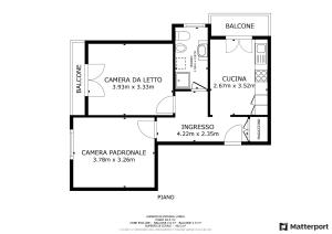 Apartamento de 2 dormitorios
