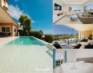Private heatable infinity pool with sea views in La Mairena, Marbella - La Mairena