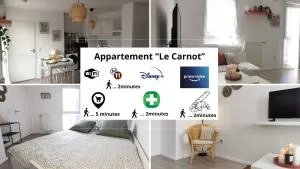 Charmant appartement cosy et paisible proche Paris - métro à 2min - نوازي-لو-سيك
