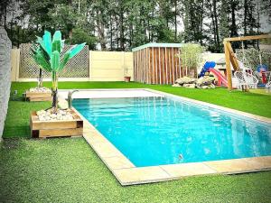 Maison 3 chambres avec piscine chauffée