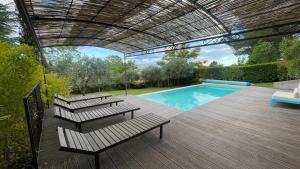 Maisons de vacances Le Mas des Roses : photos des chambres