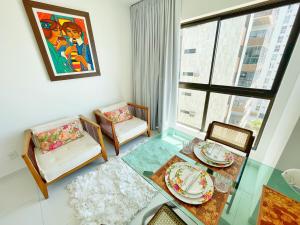 Melhor beira-mar de Boa Viagem - vista espetacular - W702